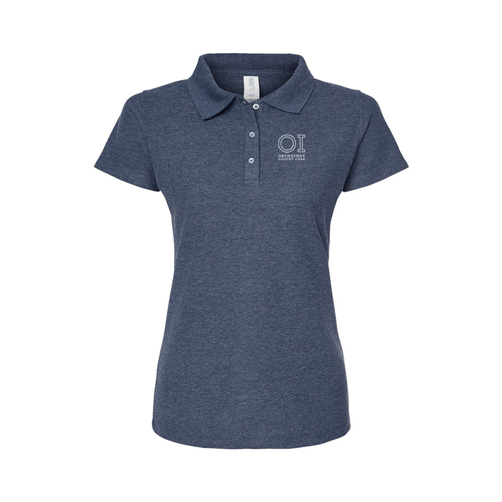 Tultex Women's 50/50 Sport Polo (OrthoIndy Urgent Care)