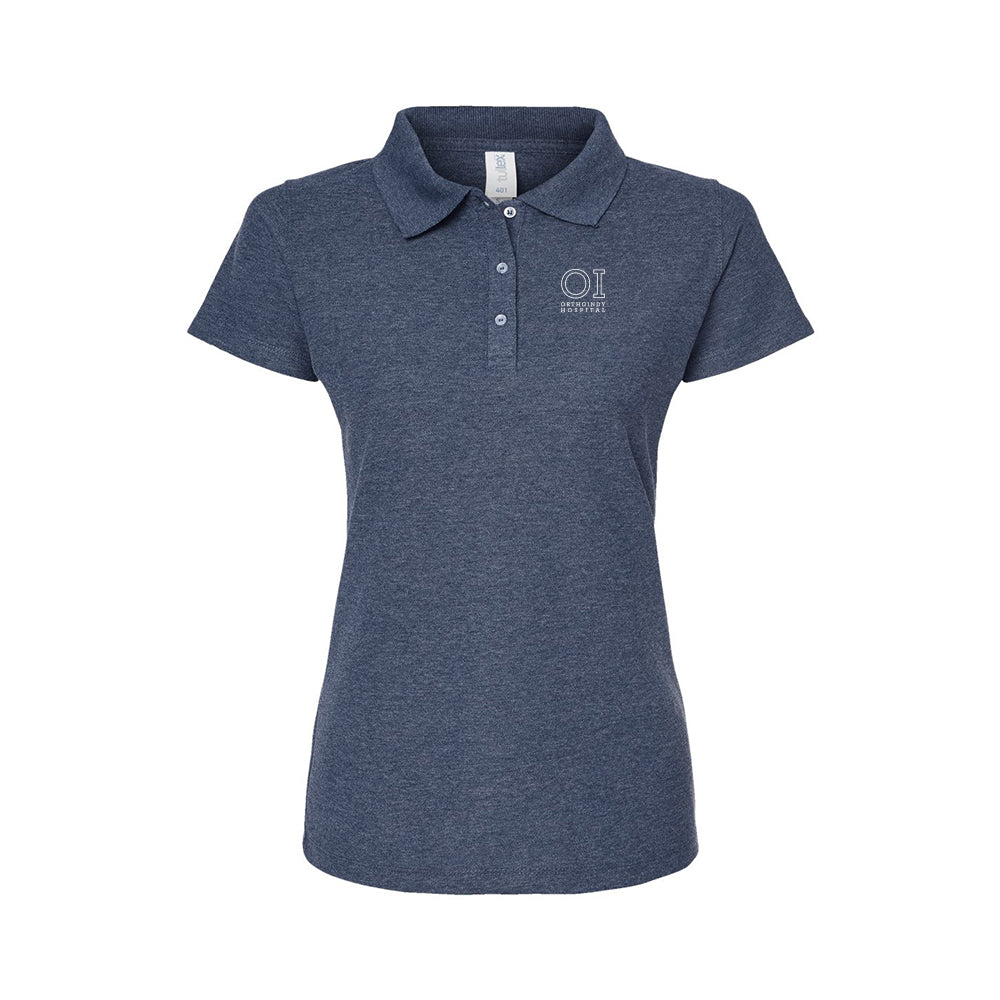 Tultex Women's 50/50 Sport Polo (OrthoIndy Hospital)