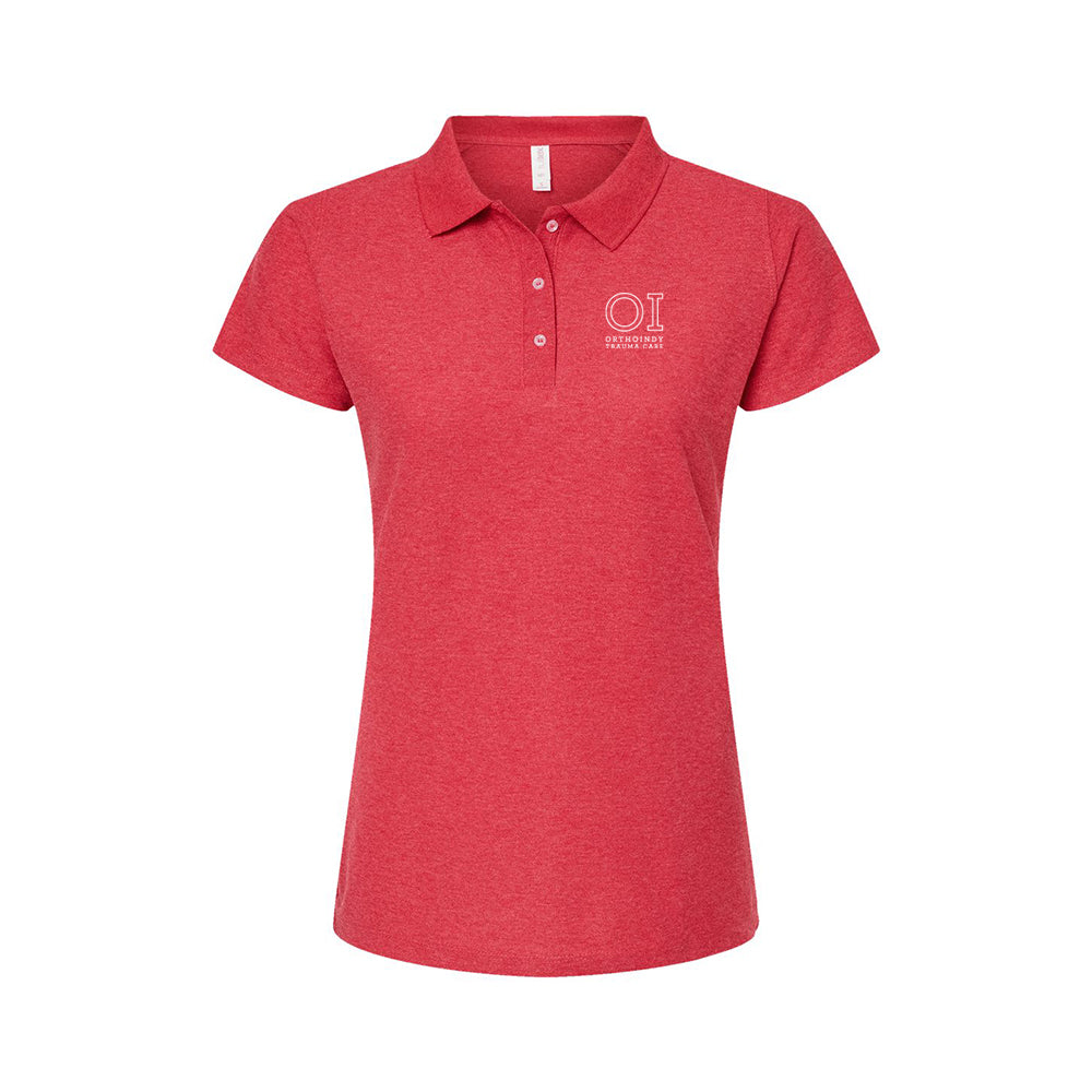 Tultex Women's 50/50 Sport Polo (OrthoIndy Trauma Center)