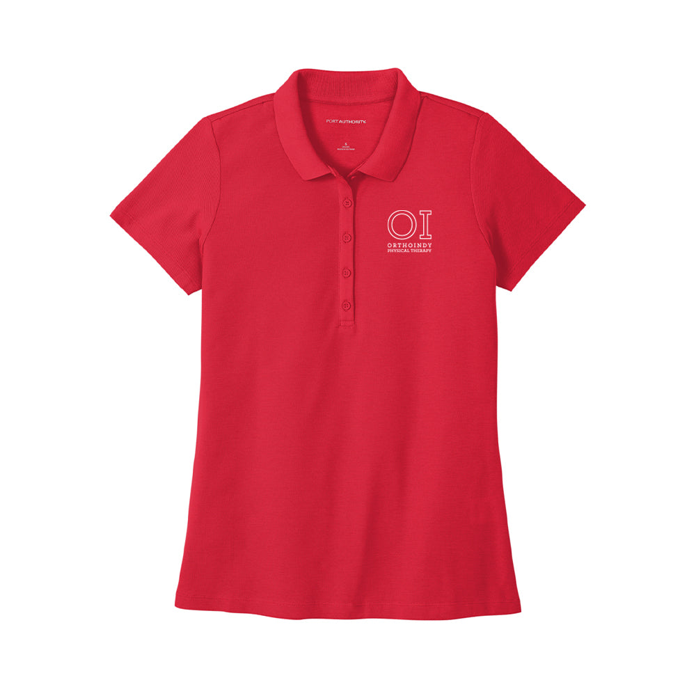 Port Authority Ladies SuperPro React Polo (OrthoIndy Physical Therapy)