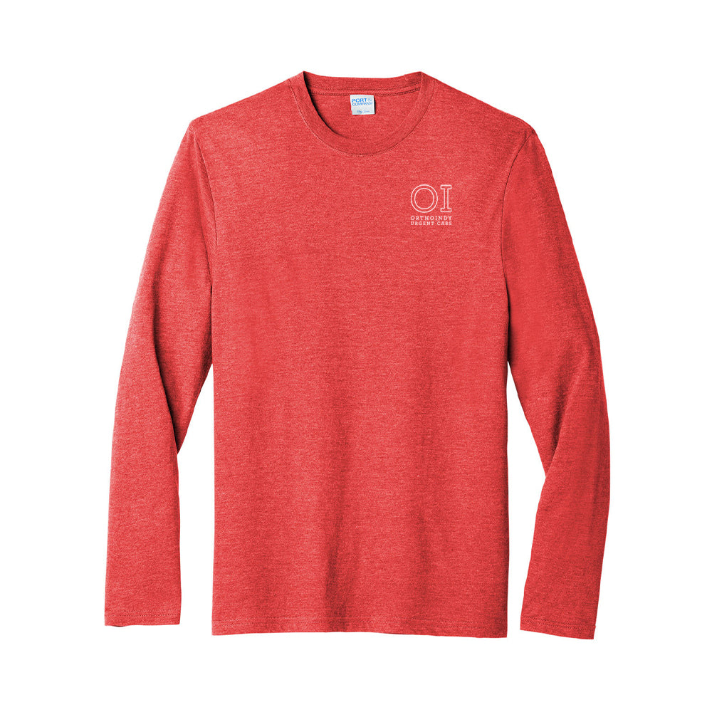 Port & Company Tri-Blend Long Sleeve Tee (OrthoIndy Urgent Care)