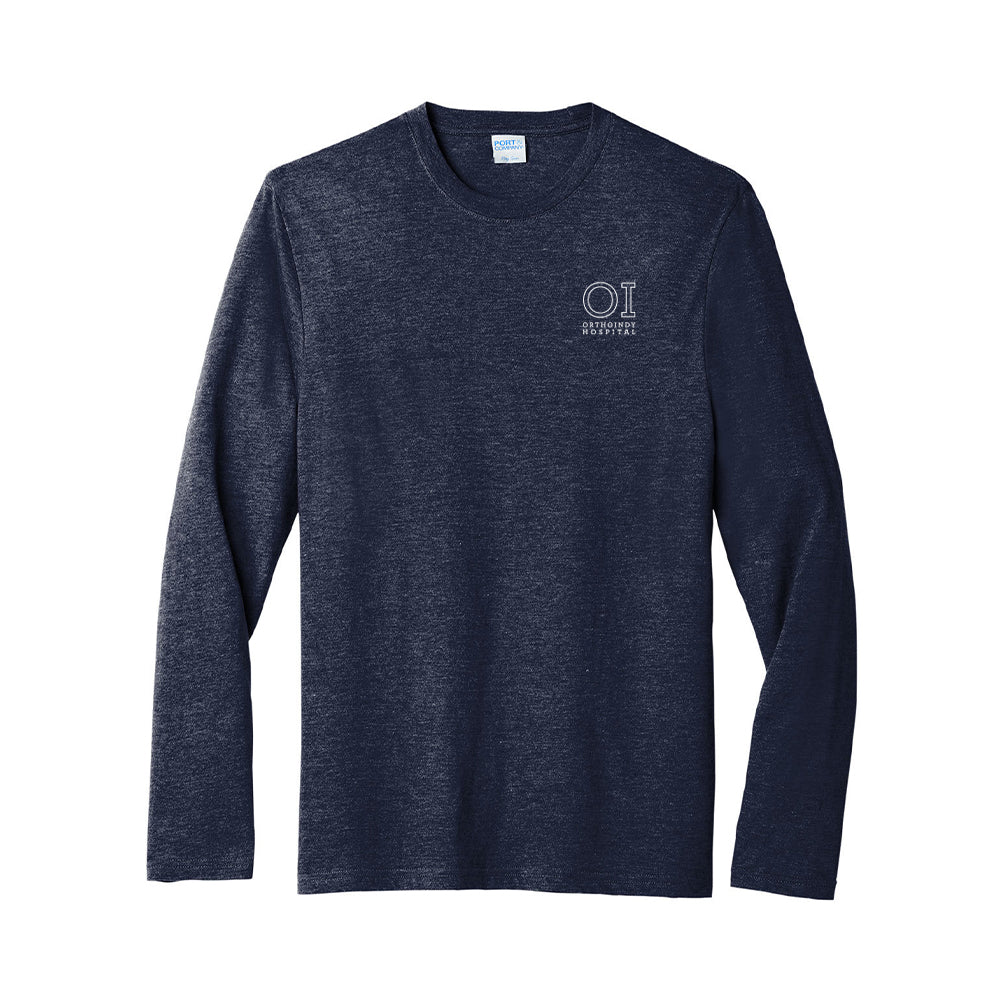 Port & Company Tri-Blend Long Sleeve Tee (OrthoIndy Hospital)