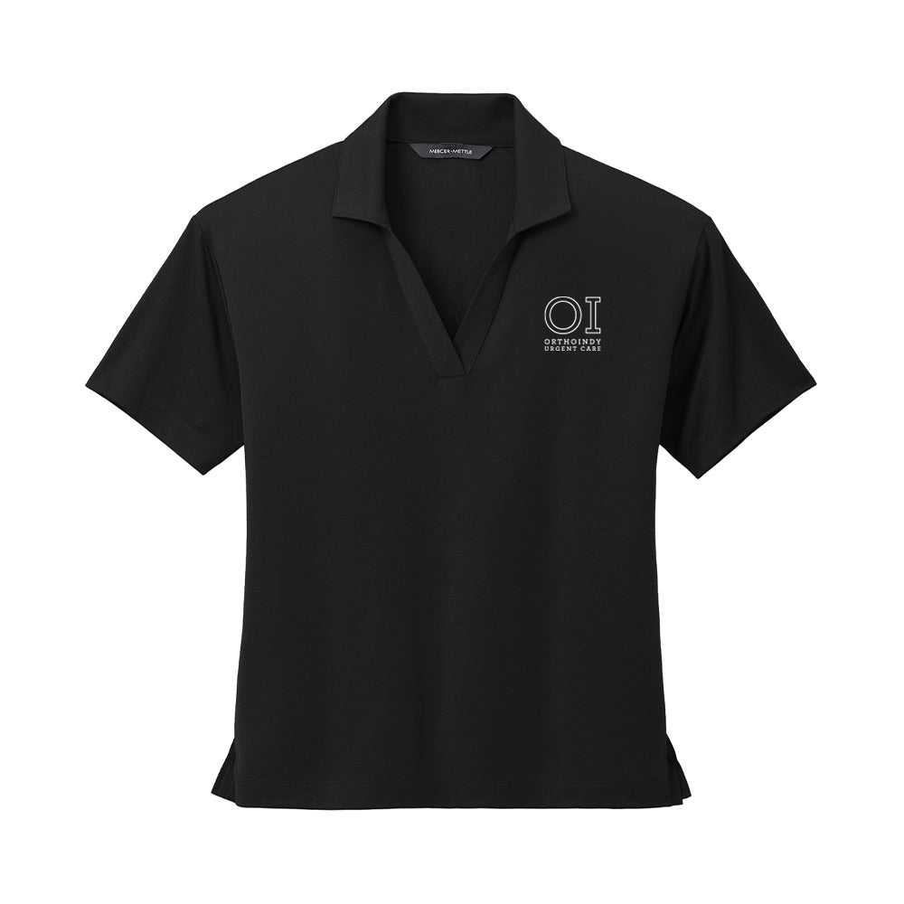 MERCER+METTLE Women's Stretch Jersey Polo (OrthoIndy Urgent Care)