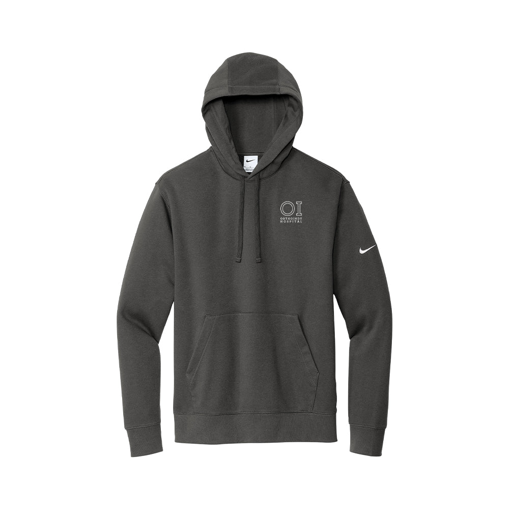 Nike Club Fleece Sleeve Swoosh Pullover Hoodie (OrthoIndy Hospital)