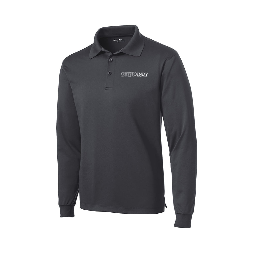 Sport-Tek Long Sleeve Micropique Sport-Wick Polo (Clinic)