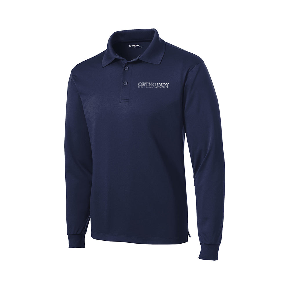 Sport-Tek Long Sleeve Micropique Sport-Wick Polo (Clinic)