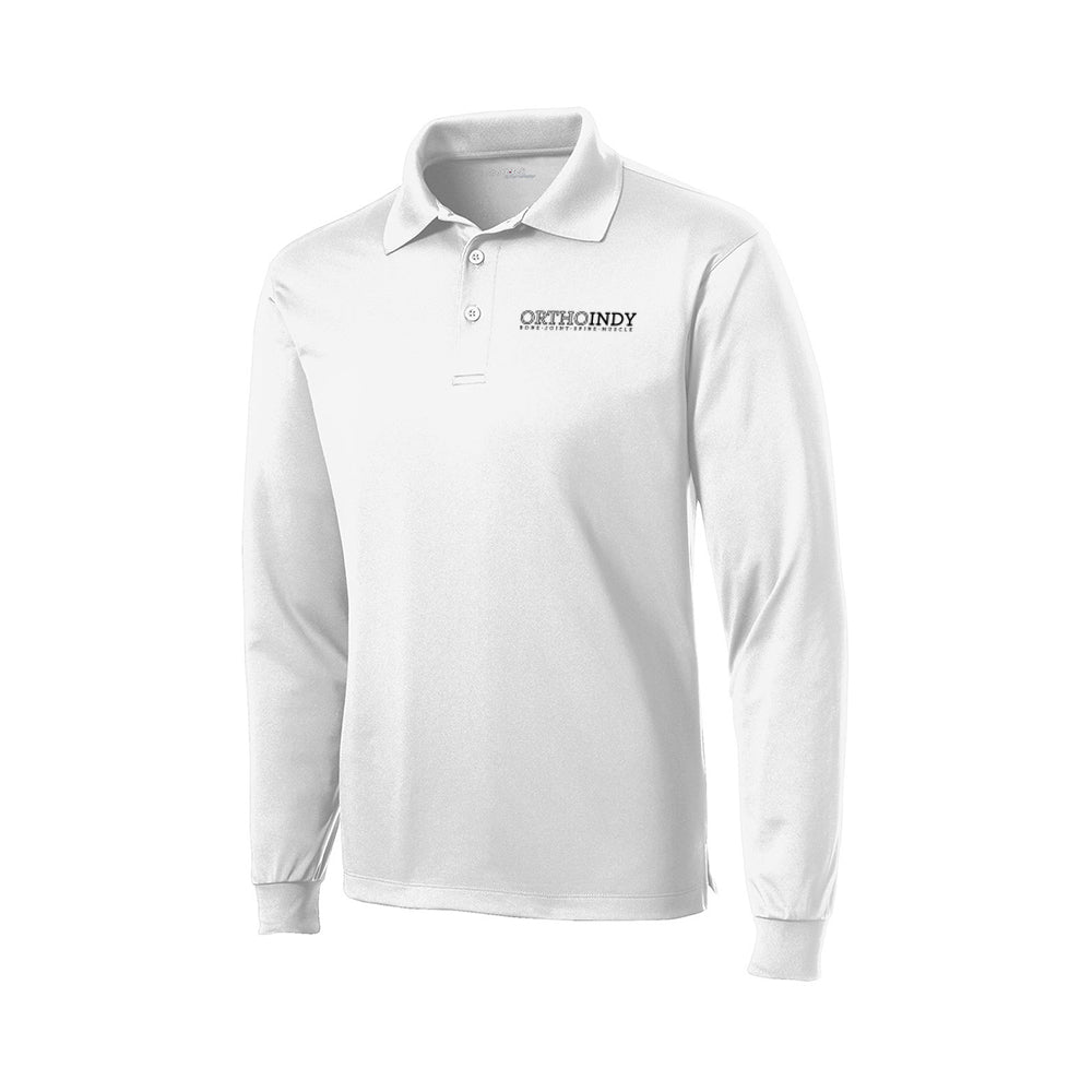 Sport-Tek Long Sleeve Micropique Sport-Wick Polo (Clinic)