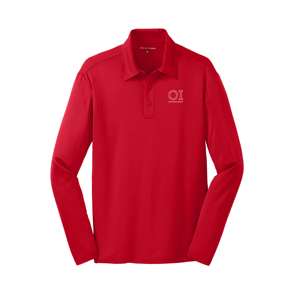 Port Authority Silk Touch Performance Long Sleeve Polo (General OrthoIndy)