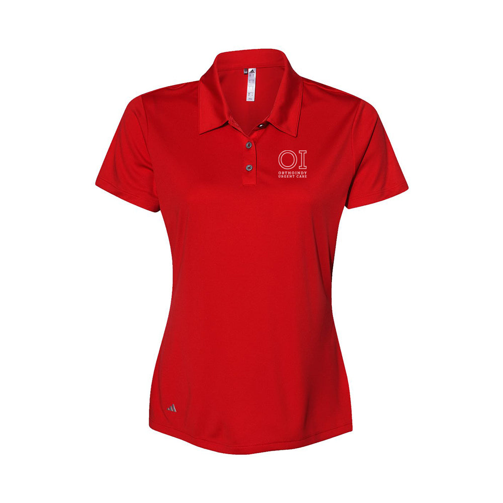 Adidas Women's Performance Polo (OrthoIndy Urgent Care)