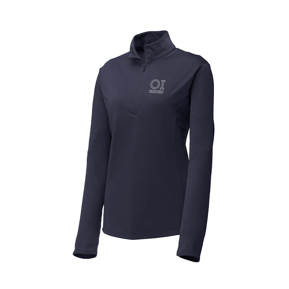 Sport-Tek Ladies PosiCharge Competitor 1/4-Zip Pullover (OrthoIndy Physical Therapy)