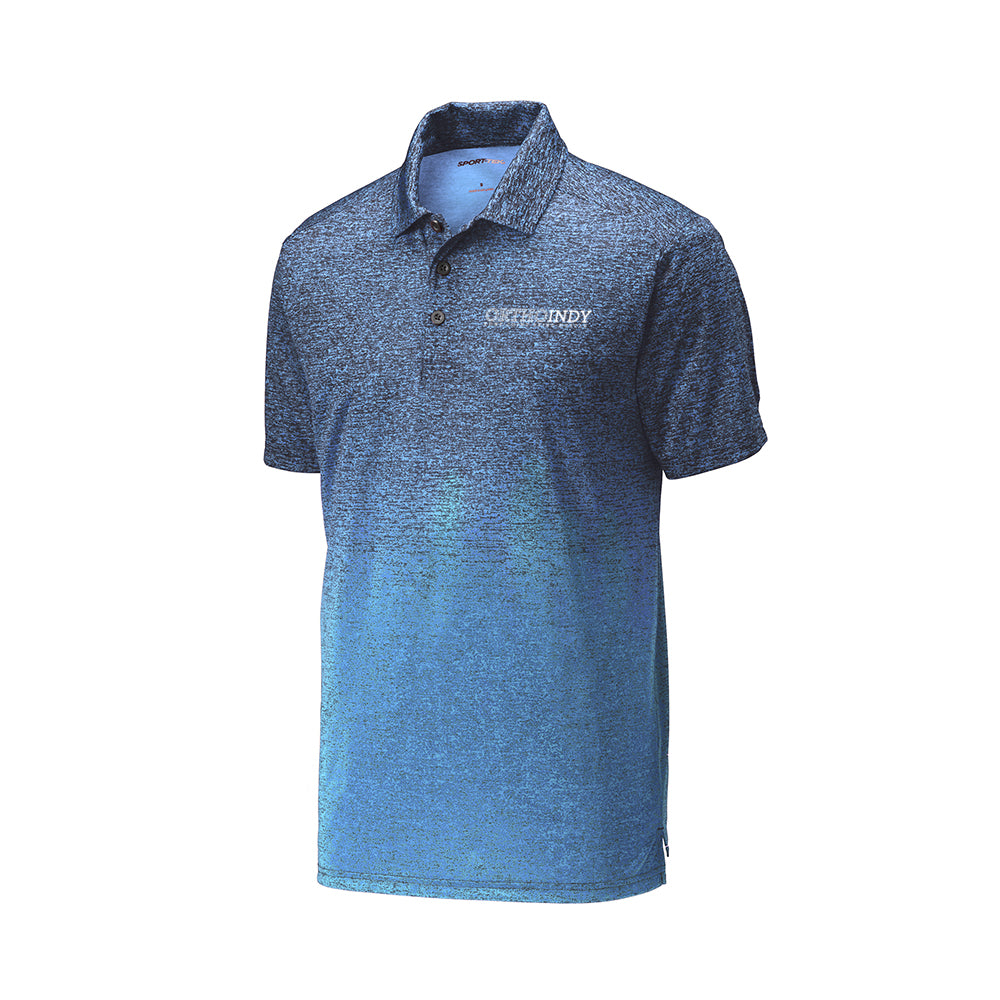 Sport-Tek Ombre Heather Polo (General OrthoIndy)