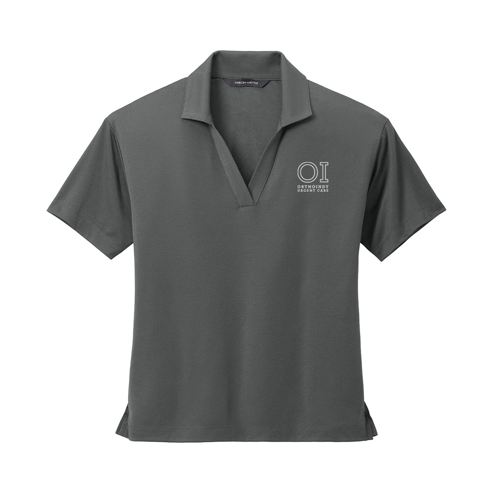 MERCER+METTLE Women's Stretch Jersey Polo (OrthoIndy Urgent Care)