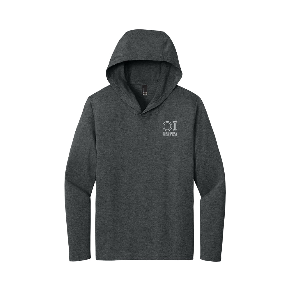 District Perfect Tri Long Sleeve Hoodie (OrthoIndy Urgent Care)