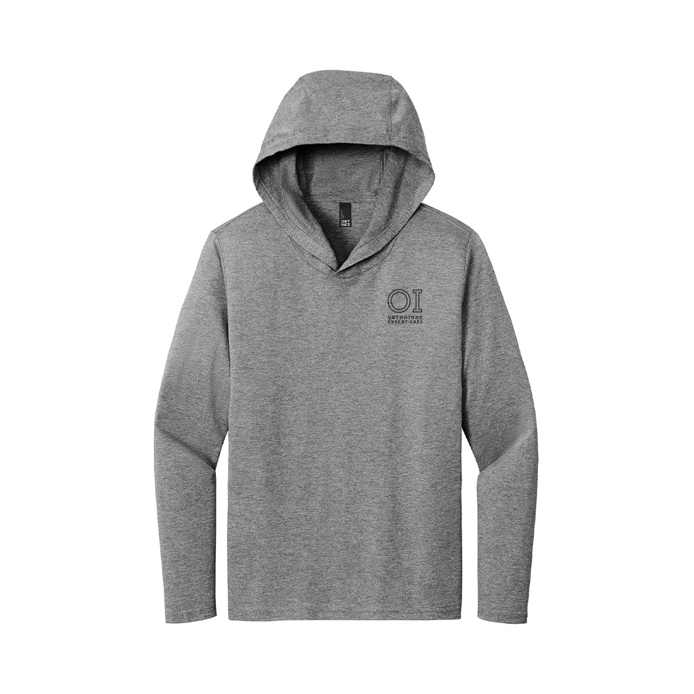 District Perfect Tri Long Sleeve Hoodie (OrthoIndy Urgent Care)