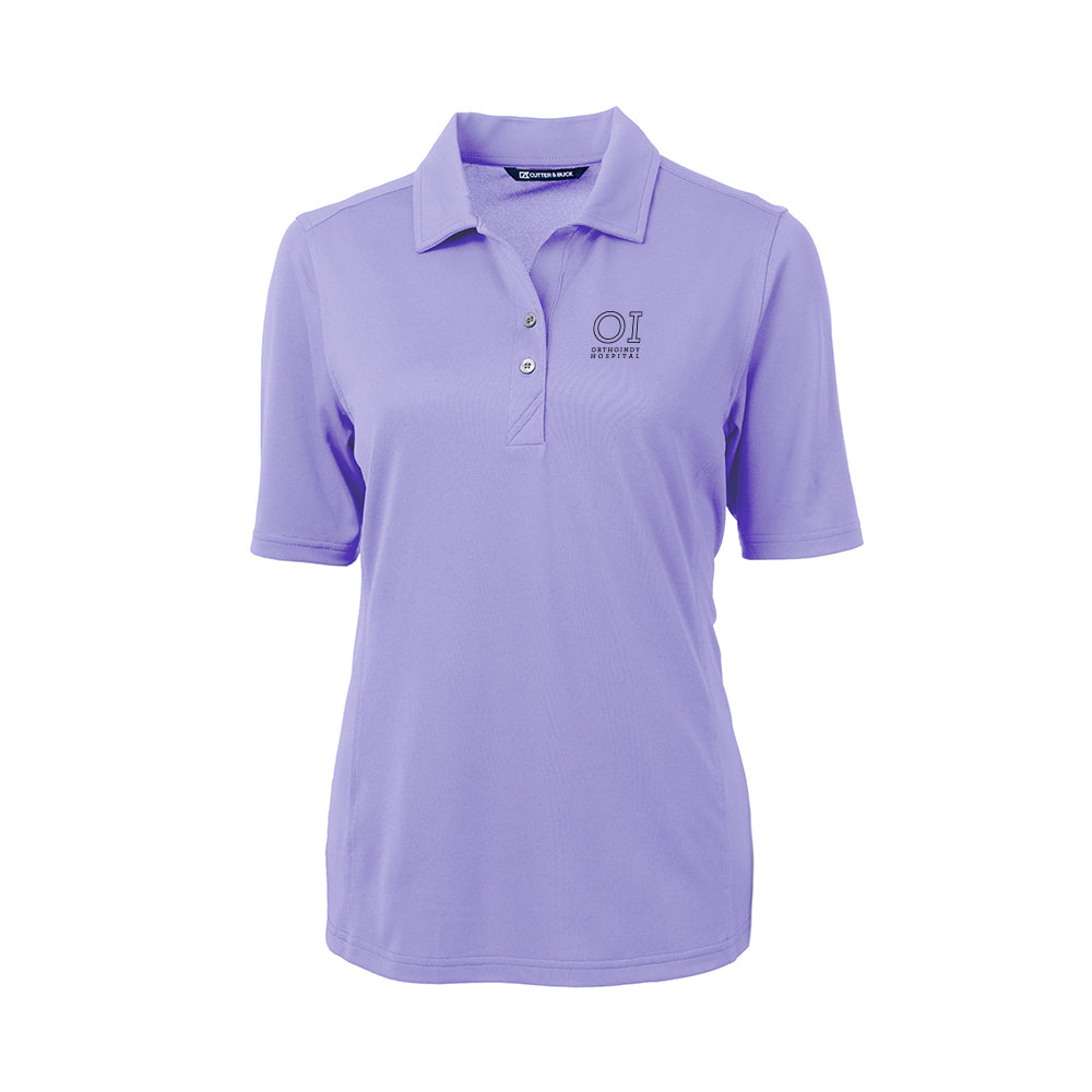 Cutter & Buck Virtue Eco Pique Recycled Womens Polo (OrthoIndy Hospital)