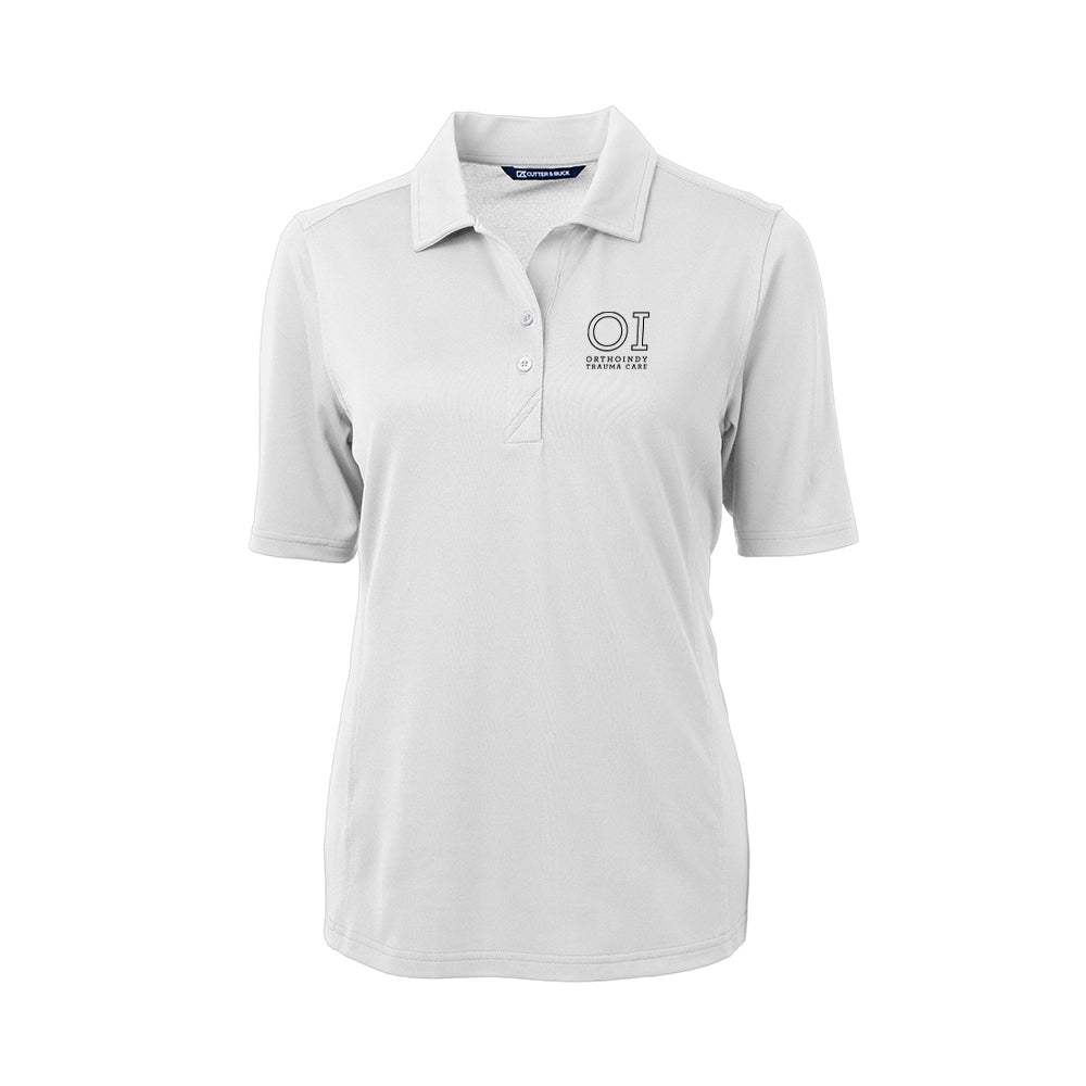 Cutter & Buck Virtue Eco Pique Recycled Womens Polo (OrthoIndy Trauma Center)