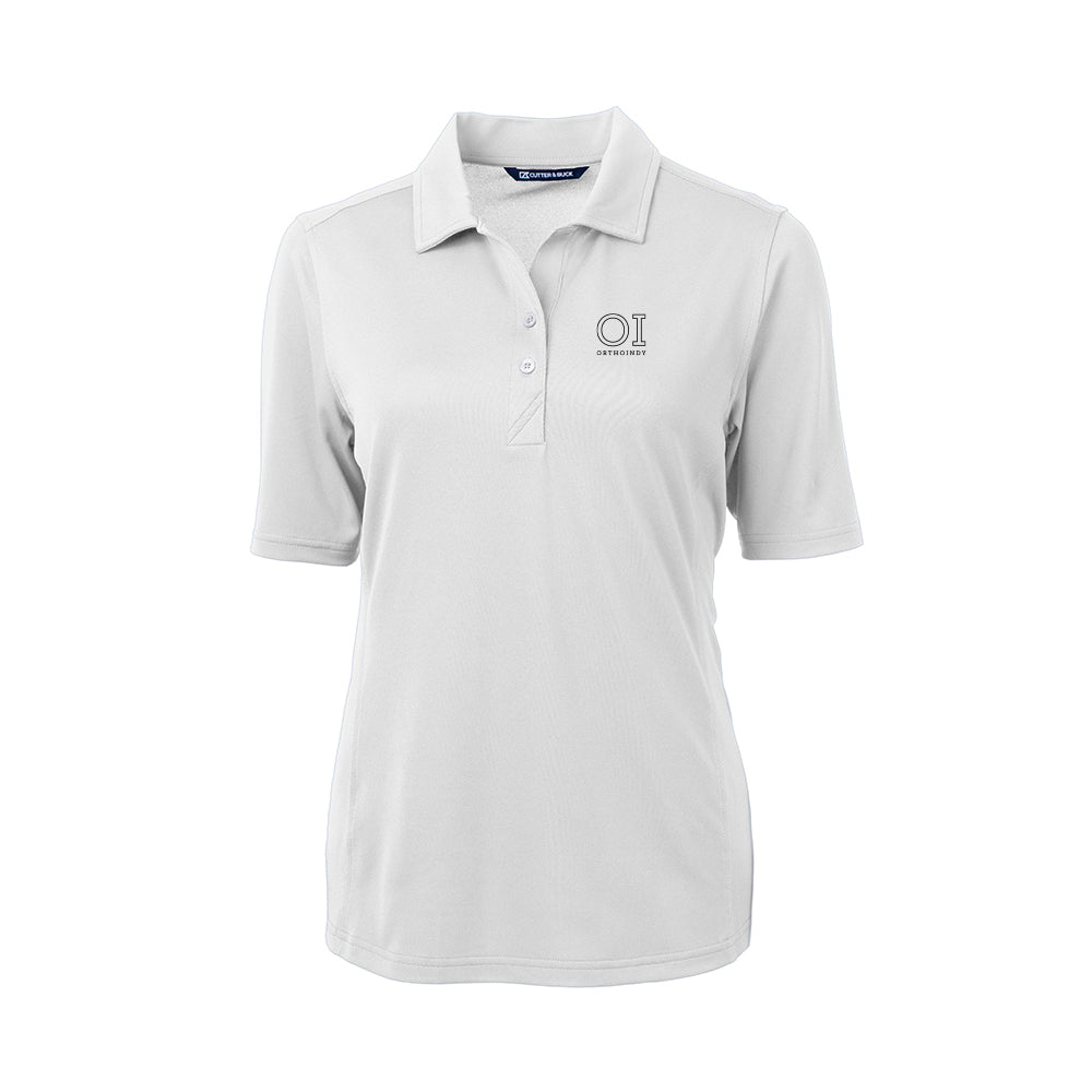 Cutter & Buck Virtue Eco Pique Recycled Womens Polo (Clinic)