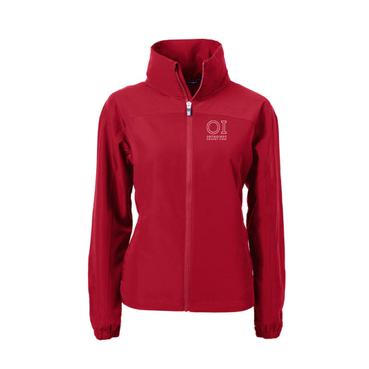 Cutter & Buck Charter Eco Recycled Womens Full-Zip Jacket (OrthoIndy Urgent Care)