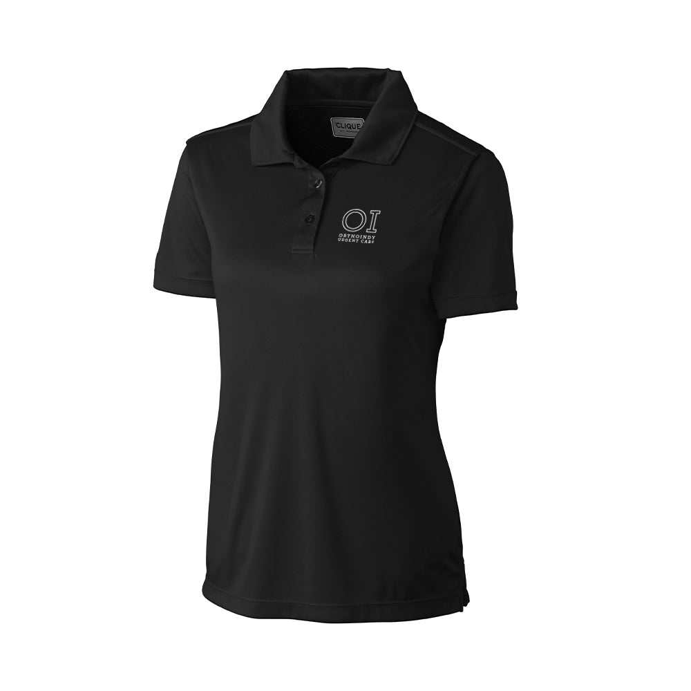 Clique Parma Tech Jersey Womens Polo (OrthoIndy Urgent Care)