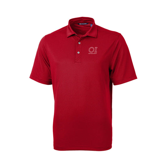 Cutter & Buck Virtue Eco Pique Recycled Mens Polo (Clinic)