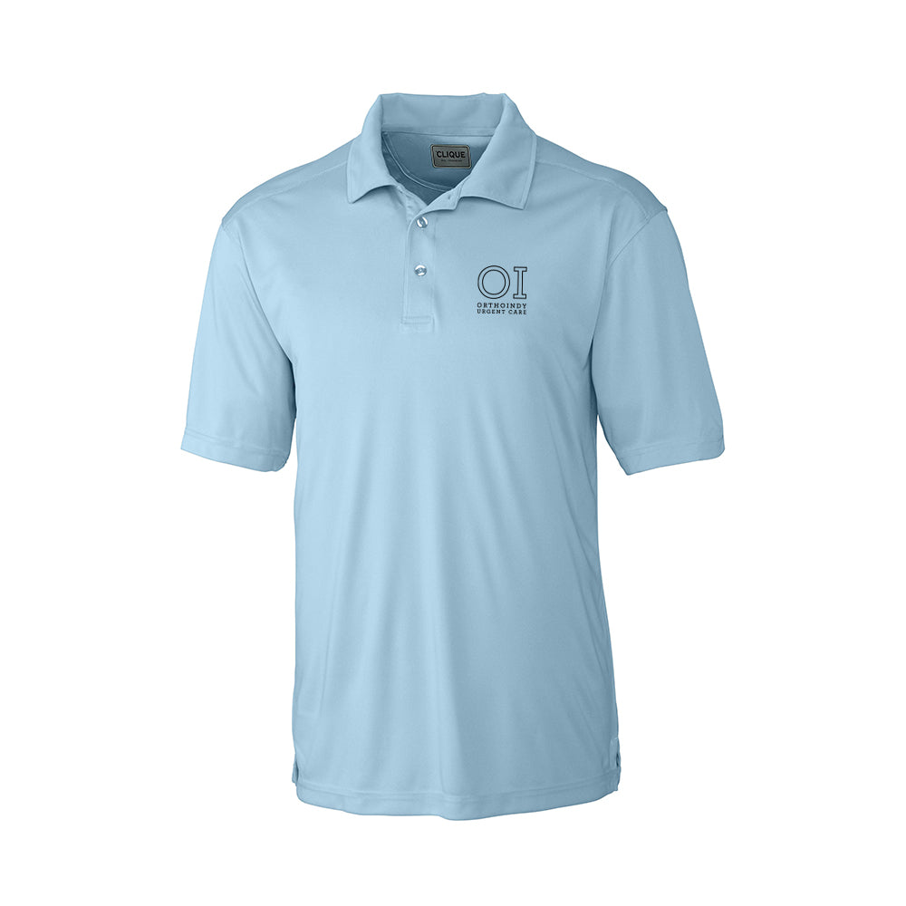 Clique Parma Tech Jersey Mens Polo (OrthoIndy Urgent Care)