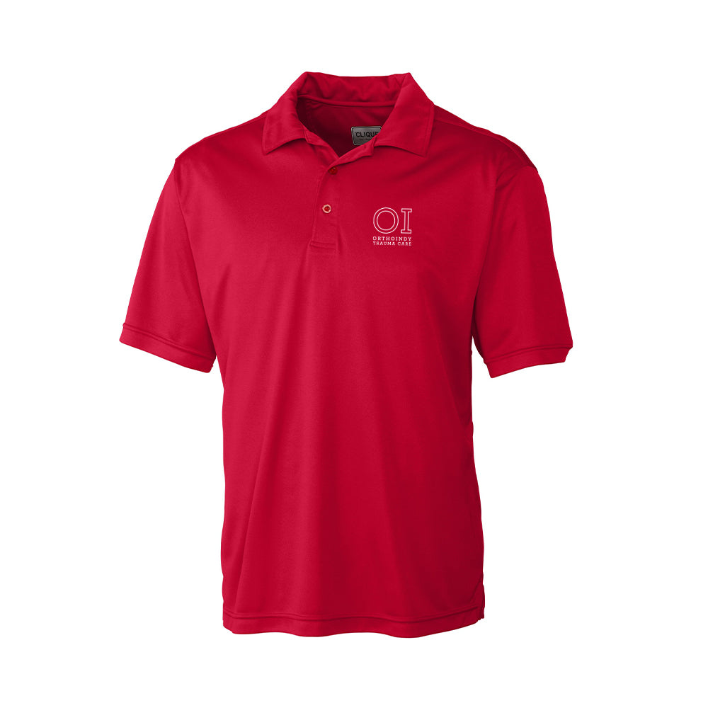 Clique Parma Tech Jersey Mens Polo (OrthoIndy Trauma Center)