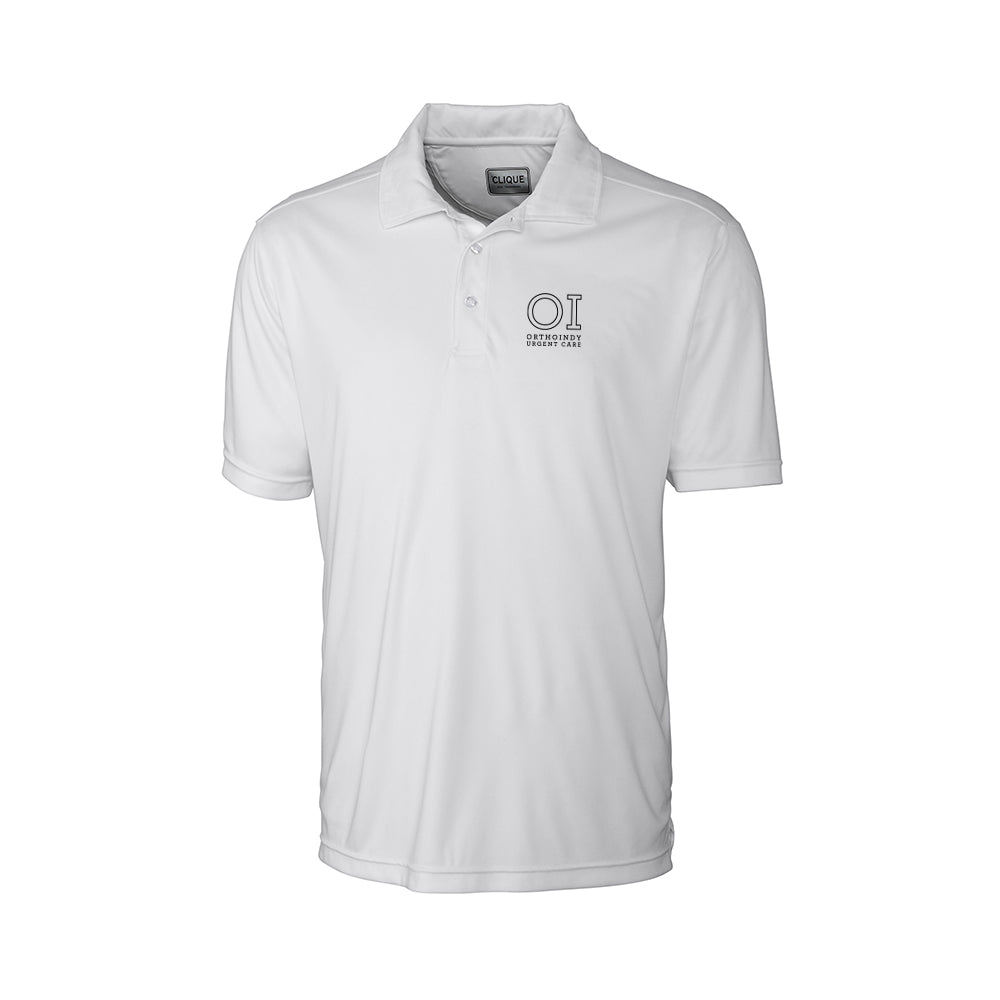 Clique Parma Tech Jersey Mens Polo (OrthoIndy Urgent Care)